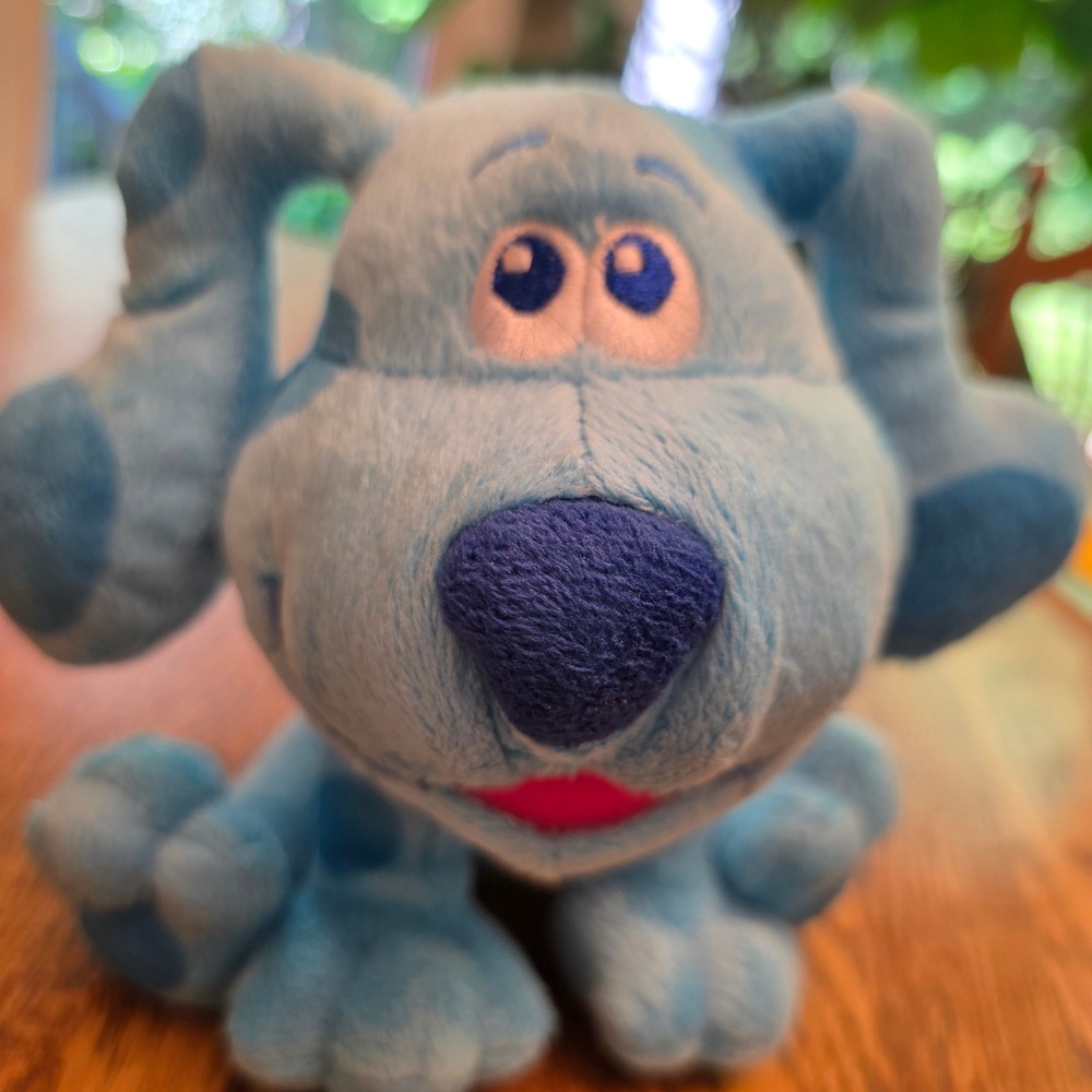 Nickelodeon Blues Clues & You Blue‎ Dog Plush Stuffed Animal 6 inch 2020 Toy